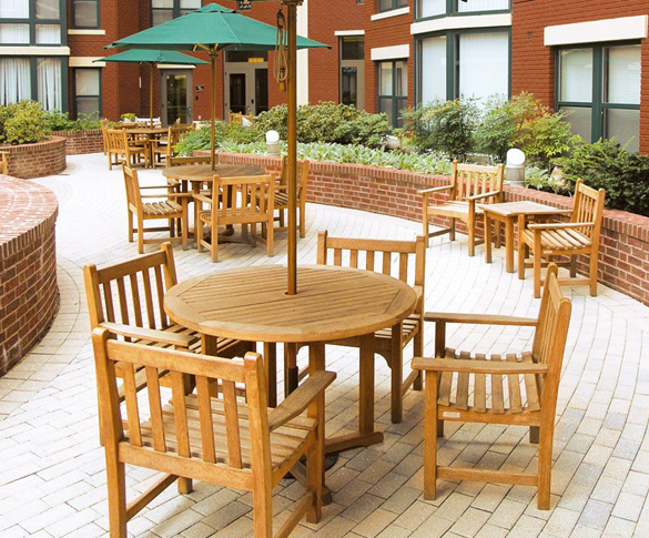 teak patio furniture in Washington DC